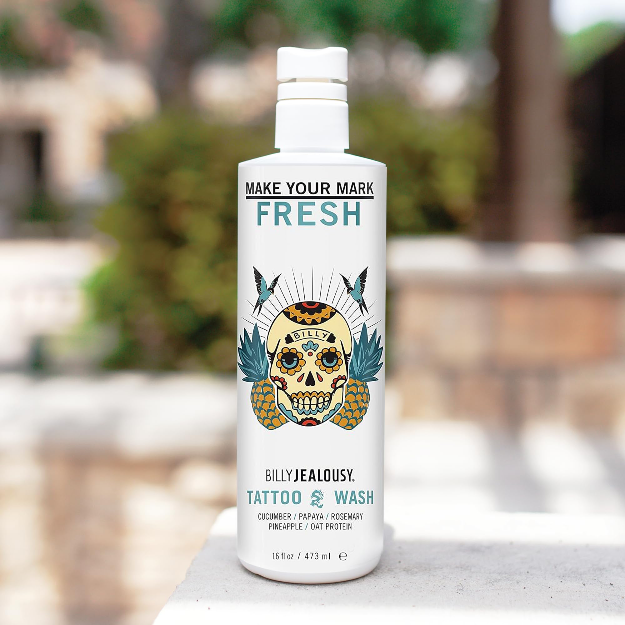 Foto 7 | Limpiador Para Tatuajes Billy Jealousy Make Your Mark, 473 Ml, Con Pepino - Venta Internacional.