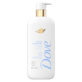 Foto 1 | Gel De Baño Dove Ultra Sensitive Sin Fragancia, 550 Ml - Venta Internacional.