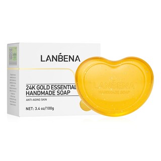 Foto 1 | Jabón Hidratante Lanbena Oro De 24 Quilates, 100 Ml, Antienvejecimiento - Venta Internacional.