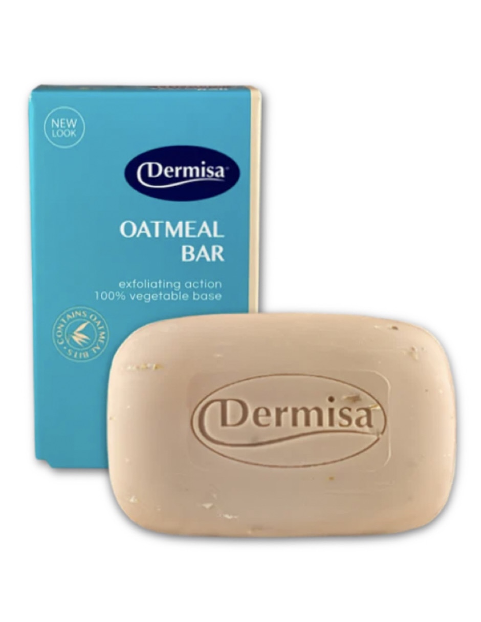 Foto 1 | Dermisa Jabón Exfoliante De Avena Para Piel Seca 85 Gr