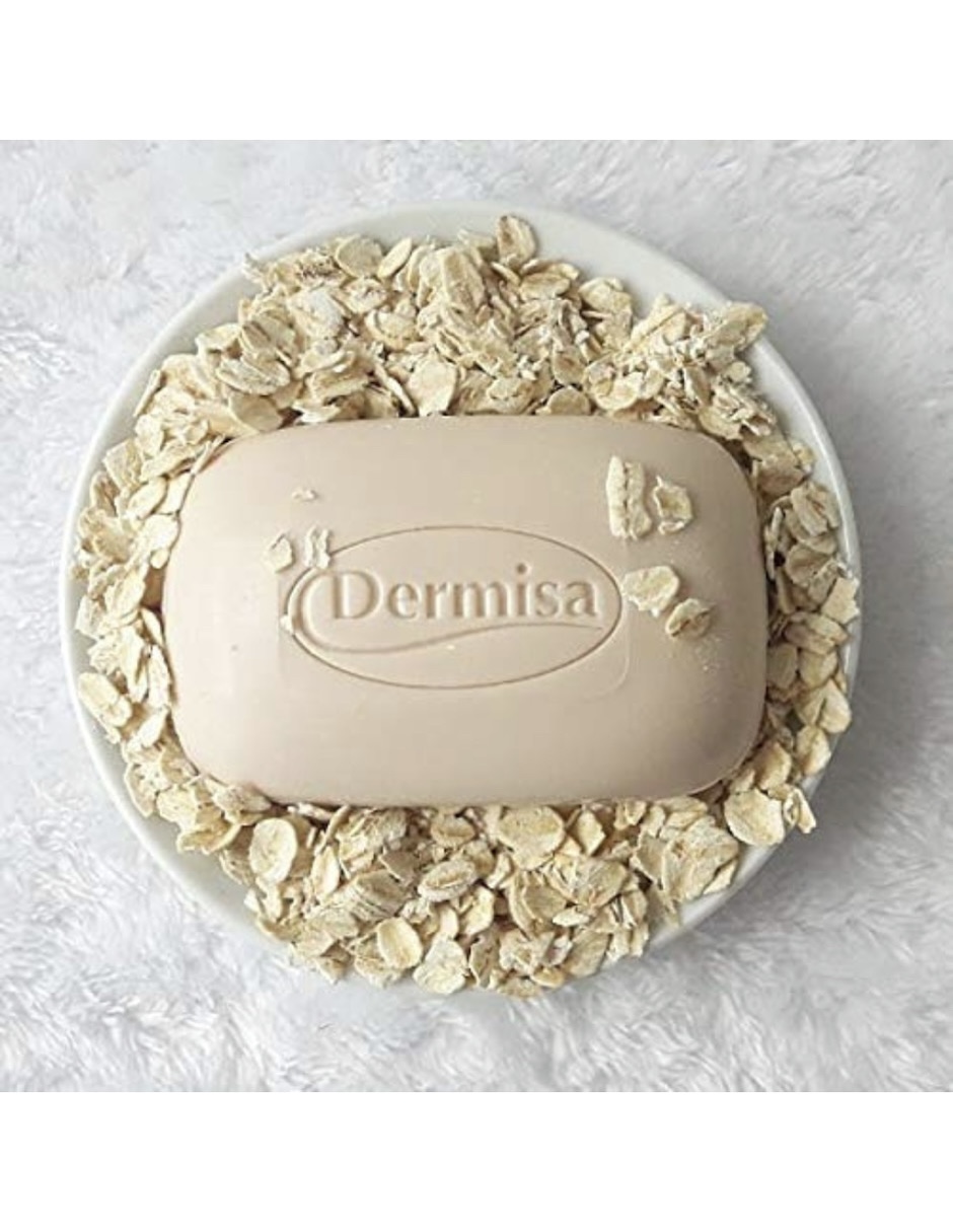 Foto 3 | Dermisa Jabón Exfoliante De Avena Para Piel Seca 85 Gr