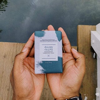 Foto 6 | Jabón Exfoliante Oars + Alps Con Carbón De Menta, 180 Ml, Paquete De 6 - Venta Internacional.