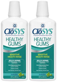 Foto 1 | Enjuague Bucal Closys Healthy Gums Antiplaca 946 Ml (paquete Doble) - Venta Internacional.