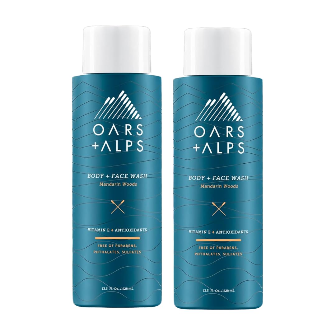 Foto 2 pulgar | Jabón Hidratante Corporal Y Facial Oars + Alps, 400 Ml, Para Hombre, Paquete De 2 - Venta Internacional.