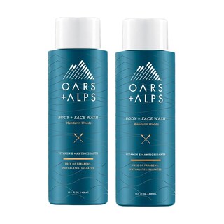Foto 1 | Jabón Hidratante Corporal Y Facial Oars + Alps, 400 Ml, Para Hombre, Paquete De 2 - Venta Internacional.