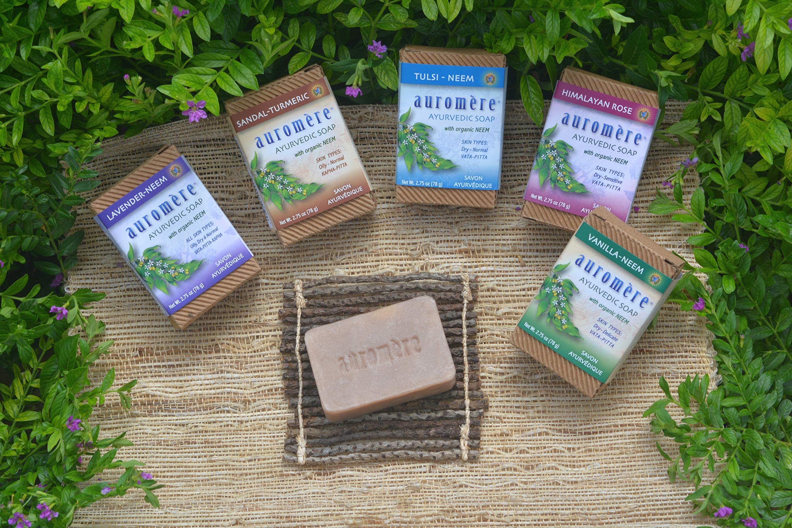 Foto 4 pulgar | Jabón En Barra Auromere Sandal Curcuma, 80 Ml, Vegano, Libre De Crueldad Animal - Venta Internacional.