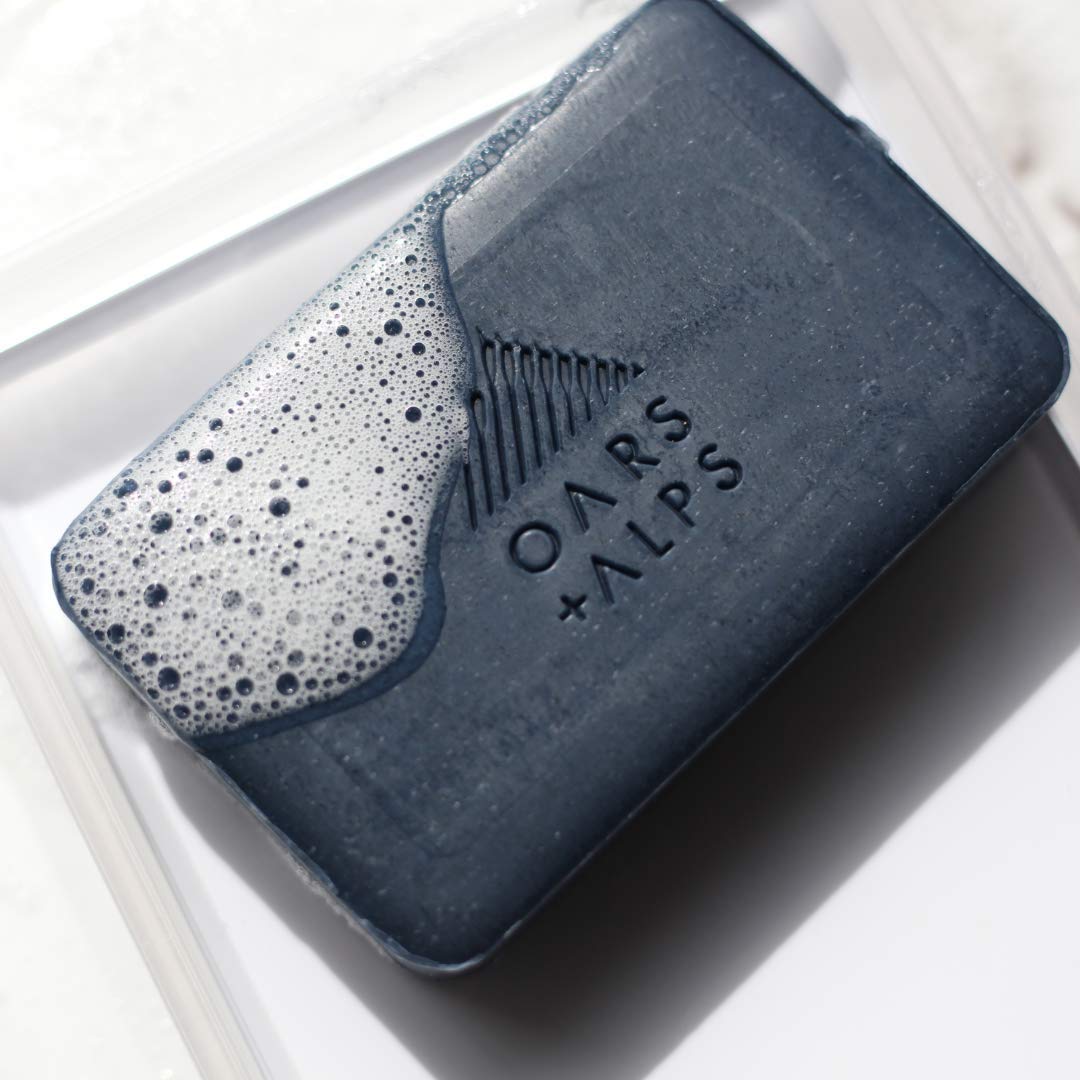 Foto 3 pulgar | Soap Oars + Alps Blue Charcoal Exfoliante Para Hombre, 180 Ml, Paquete De 3 - Venta Internacional.