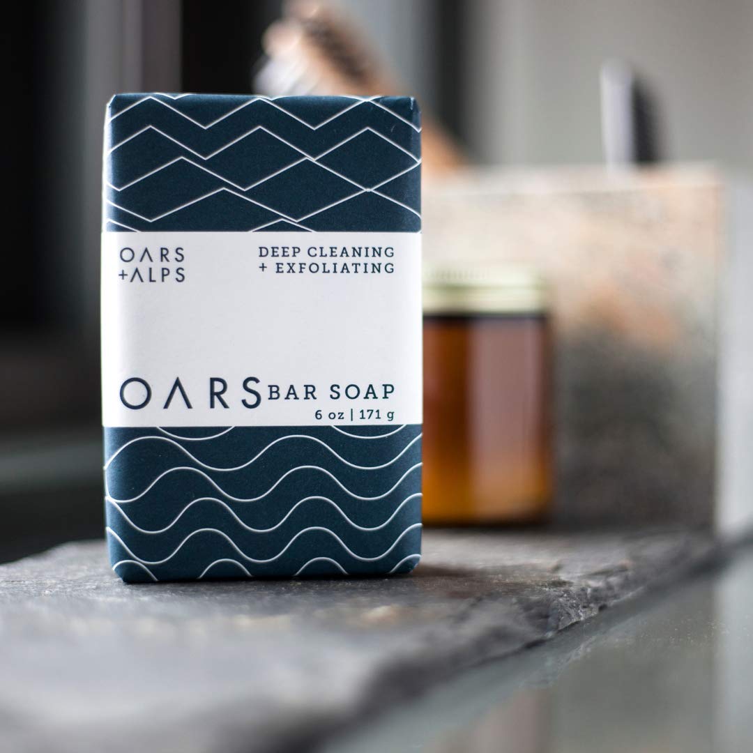 Foto 6 pulgar | Soap Oars + Alps Blue Charcoal Exfoliante Para Hombre, 180 Ml, Paquete De 3 - Venta Internacional.