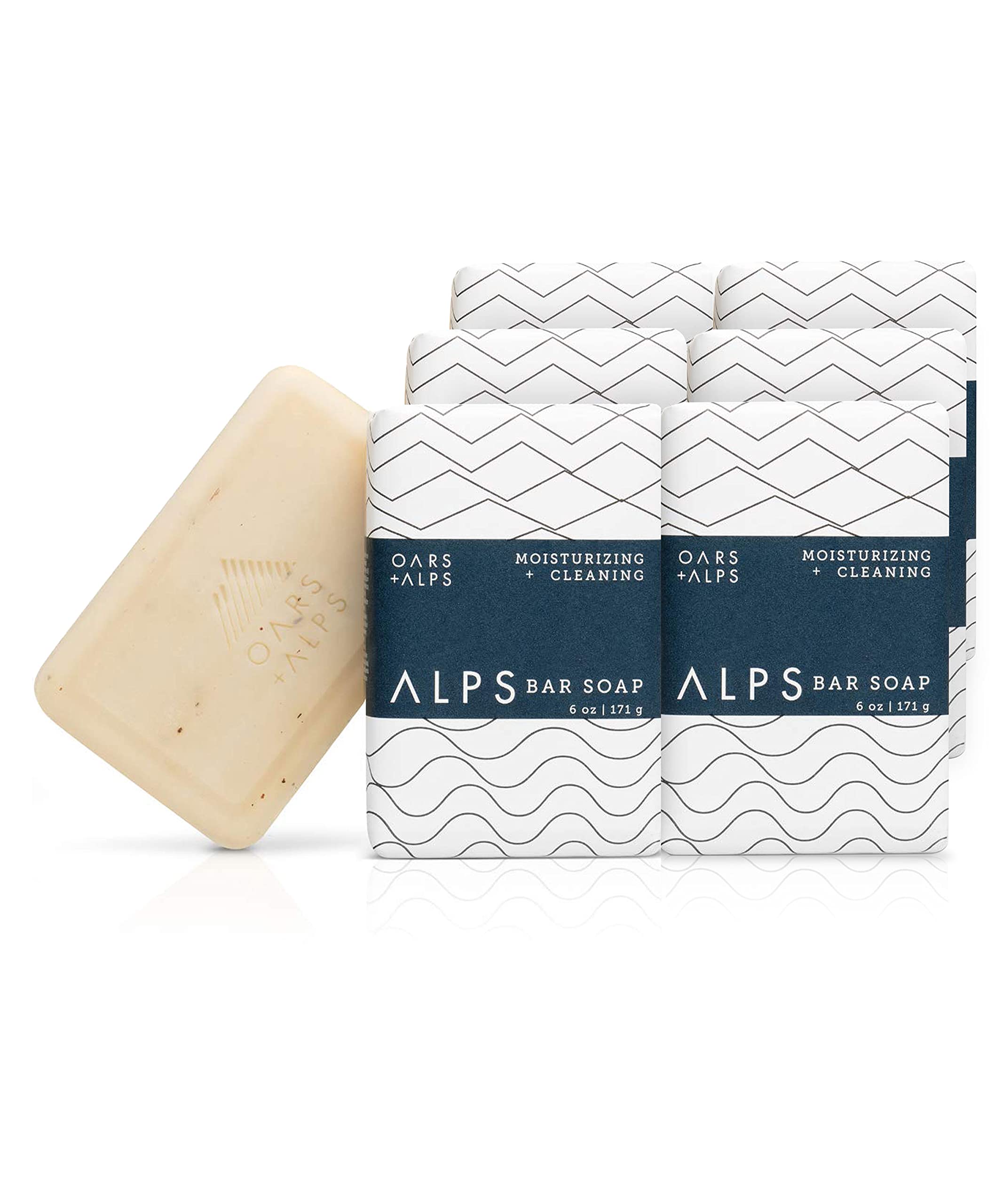 Foto 2 pulgar | Barra Hidratante Soap Oars + Alps Para Hombre, Paquete De 6, 180 Ml - Venta Internacional.