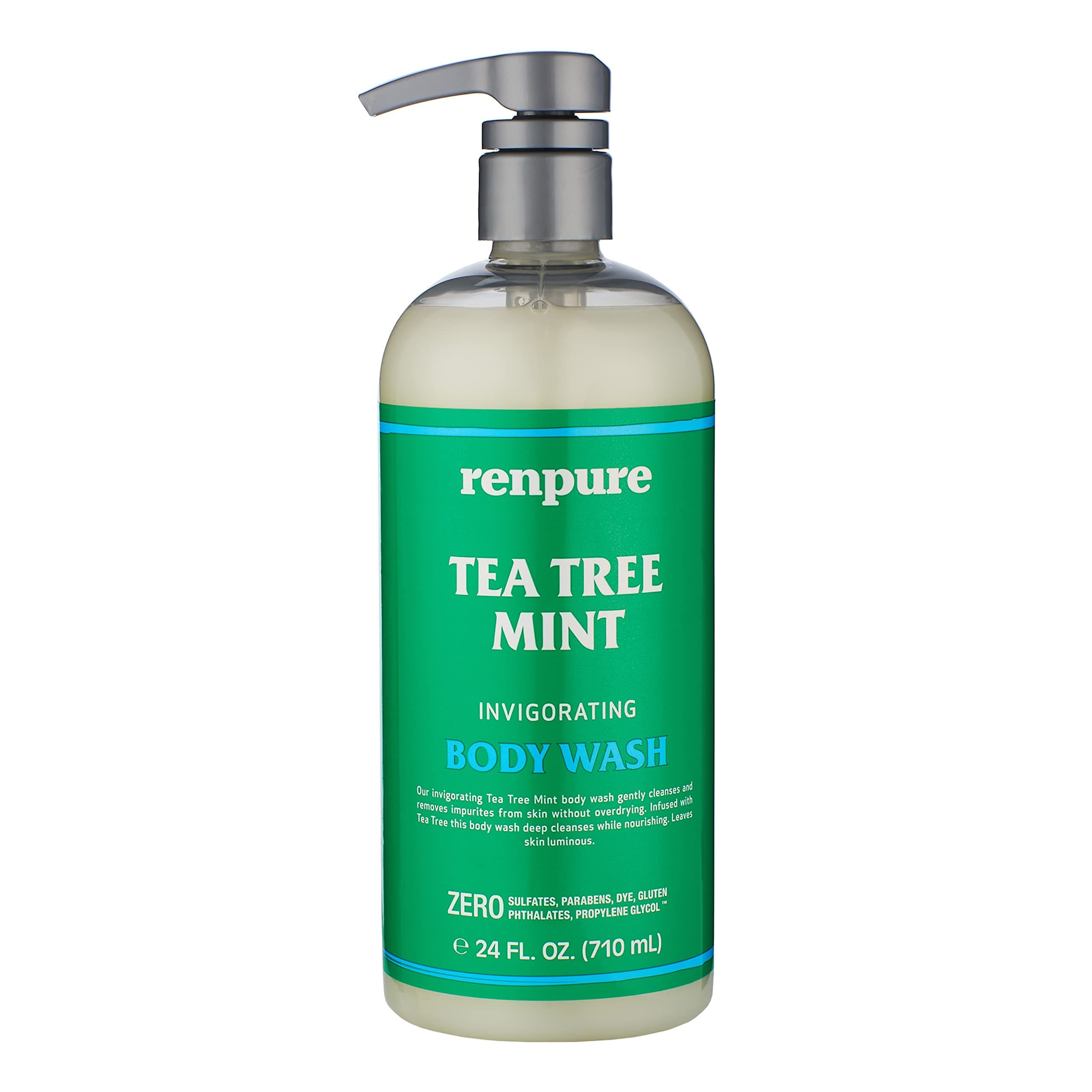Gel De Baño Renpure Original Árbol De Té Y Menta 500 Ml - Venta Internacional. $662