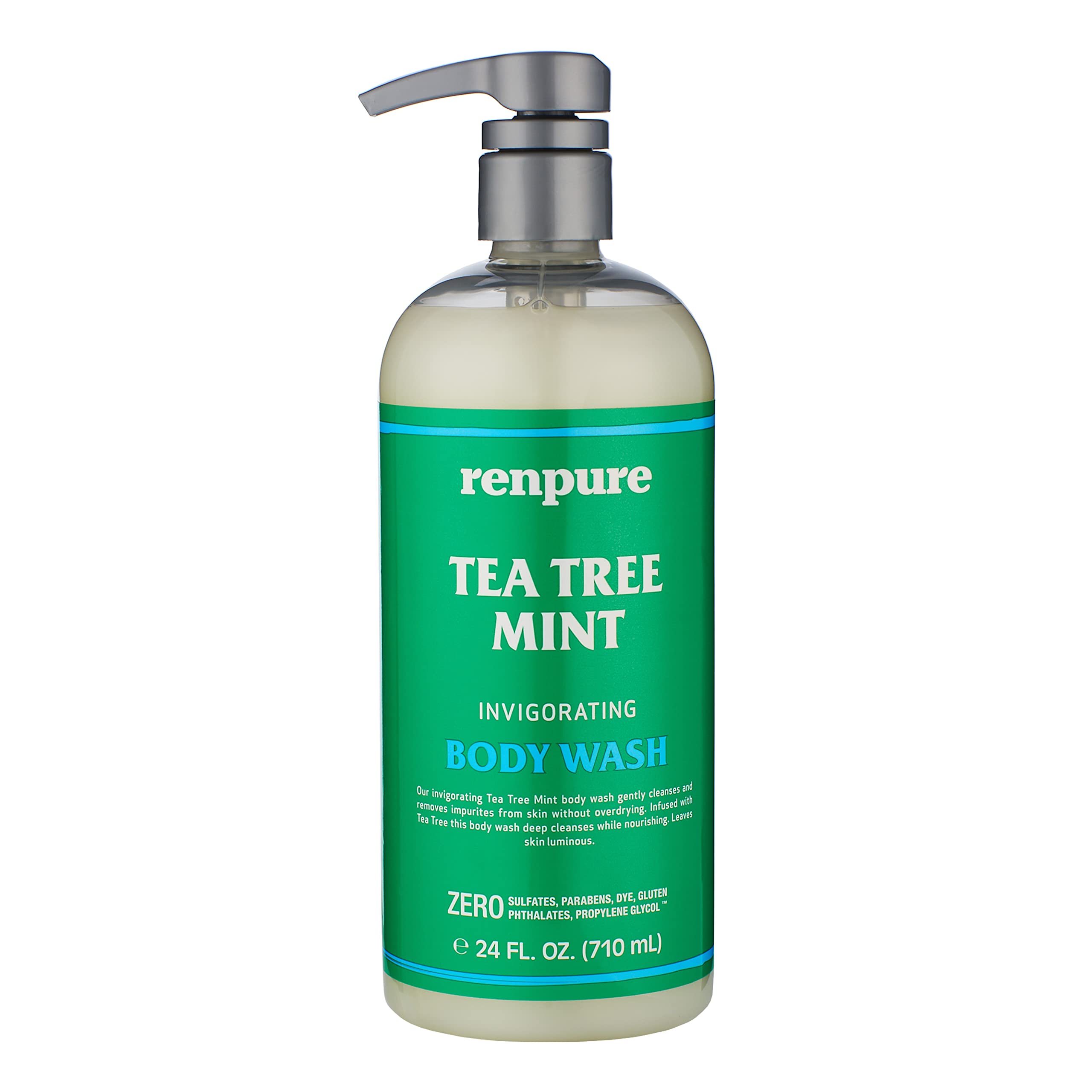Foto 1 | Gel De Baño Renpure Original Árbol De Té Y Menta 500 Ml - Venta Internacional.