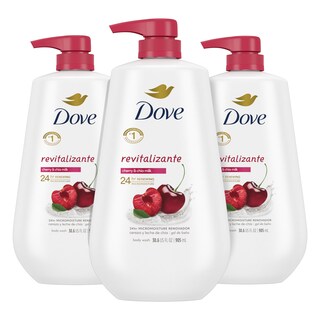Foto 1 | Reacondicionado Gel De Baño Dove Revitalizante Con Leche De Cereza Y Chía 900 Ml X3 - Venta Internacional.