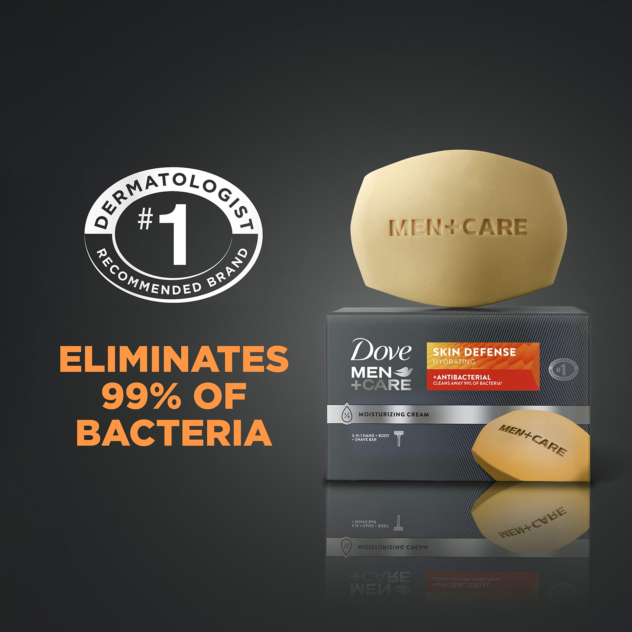 Foto 6 pulgar | Barra De Jabón Dove Men + Care Defense, Antibacteriana, 110 G, Paquete De 6 - Venta Internacional.
