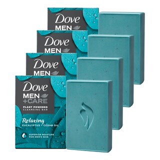 Foto 1 | Jabón Limpiador En Barra Dove Men + Care Eucalipto + Aceite De Cedro 150 G - Venta Internacional.