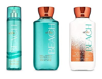 Foto 3 | Set De Regalo Gel De Ducha Bath & Body Works At The Beach, 300 Ml - Venta Internacional.