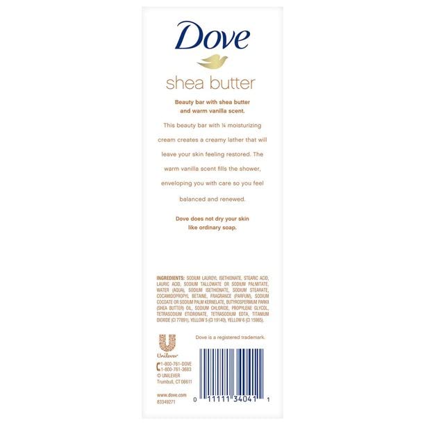 Foto 3 pulgar | Manteca De Karité Purely Pampering Soap Dove Beauty Bar, 4 X 113 G - Venta Internacional.