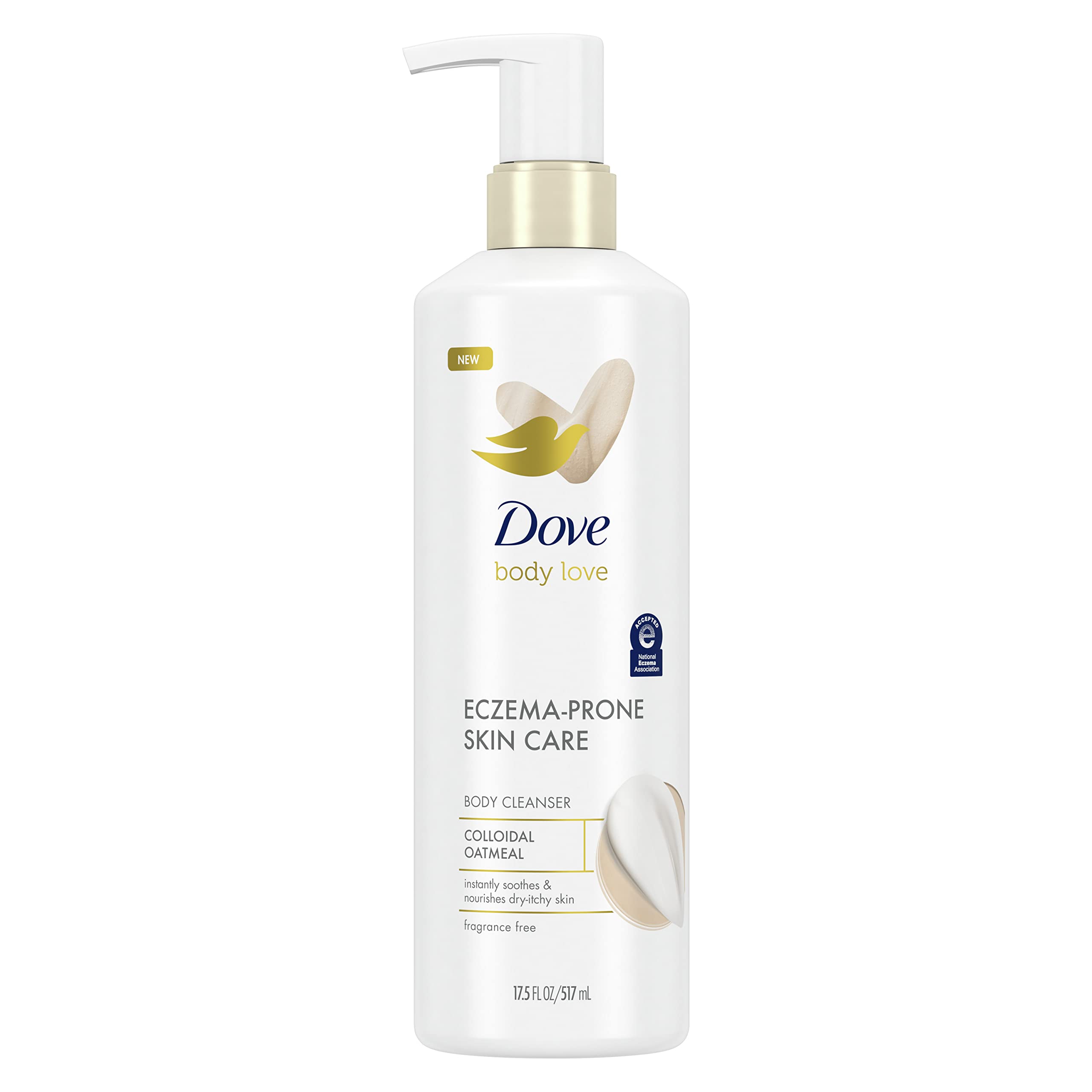 Foto 2 pulgar | Gel De Baño Dove Body Love Para Piel Propensa Al Eccema, 500 Ml - Venta Internacional.
