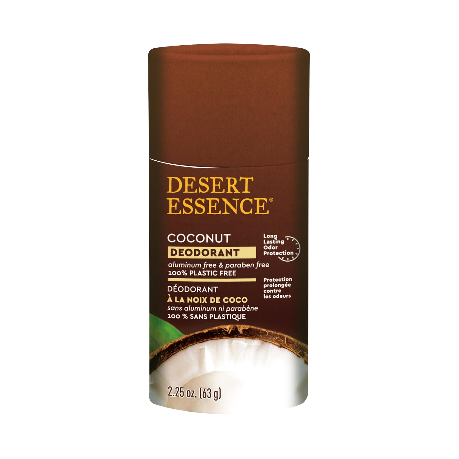 Foto 3 pulgar | Desodorante Desert Essence, Coco, Sin Aluminio, 65 Ml - Venta Internacional.