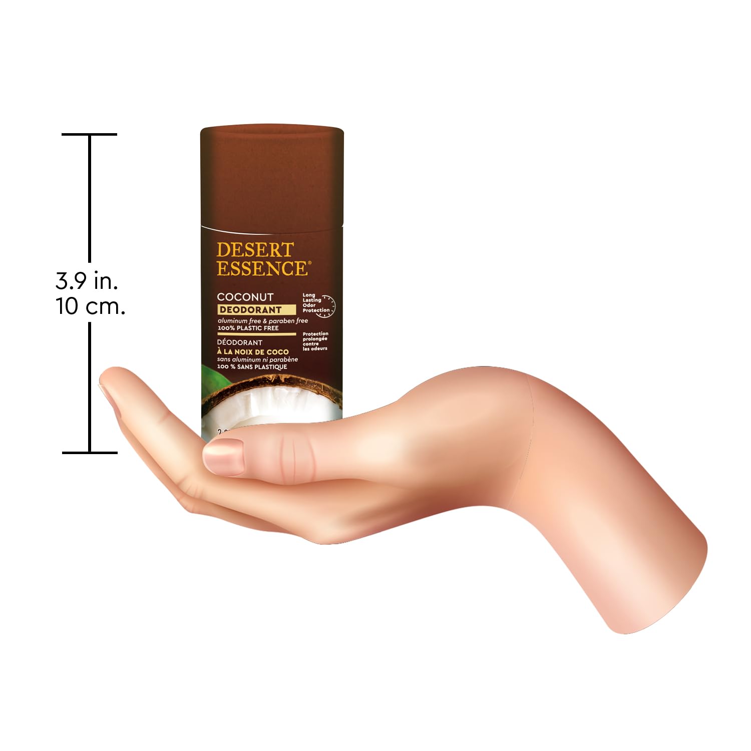 Foto 8 pulgar | Desodorante Desert Essence, Coco, Sin Aluminio, 65 Ml - Venta Internacional.