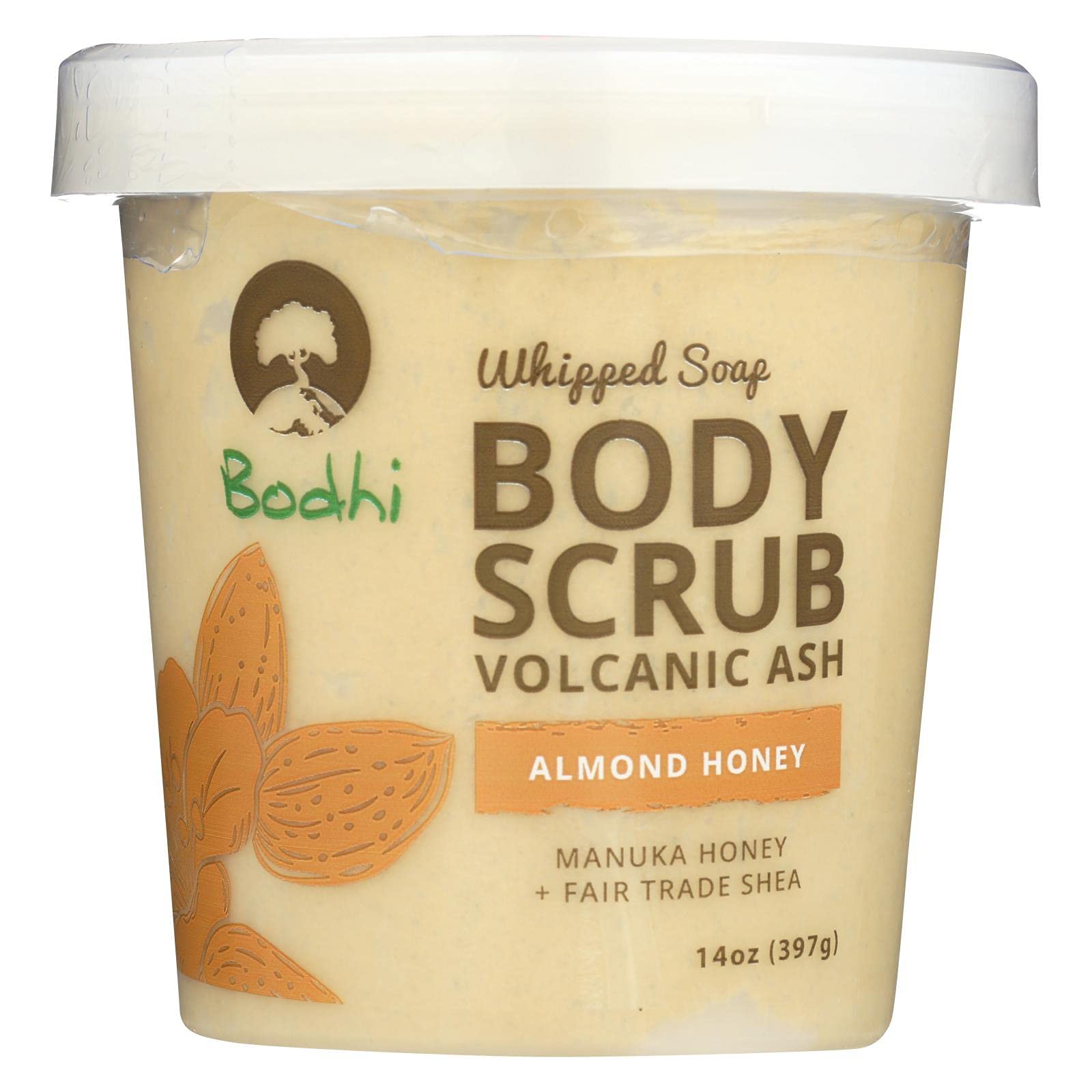 Exfoliante Batido Soap Bodhi Con Miel De Almendras Y Ceniza Volcánica  400 Ml - Venta Internacional.