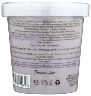 Foto 2 | Exfoliante De Ceniza Volcánica Soap Bodhi Lava Con Lavanda Batida 414 Ml - Venta Internacional.