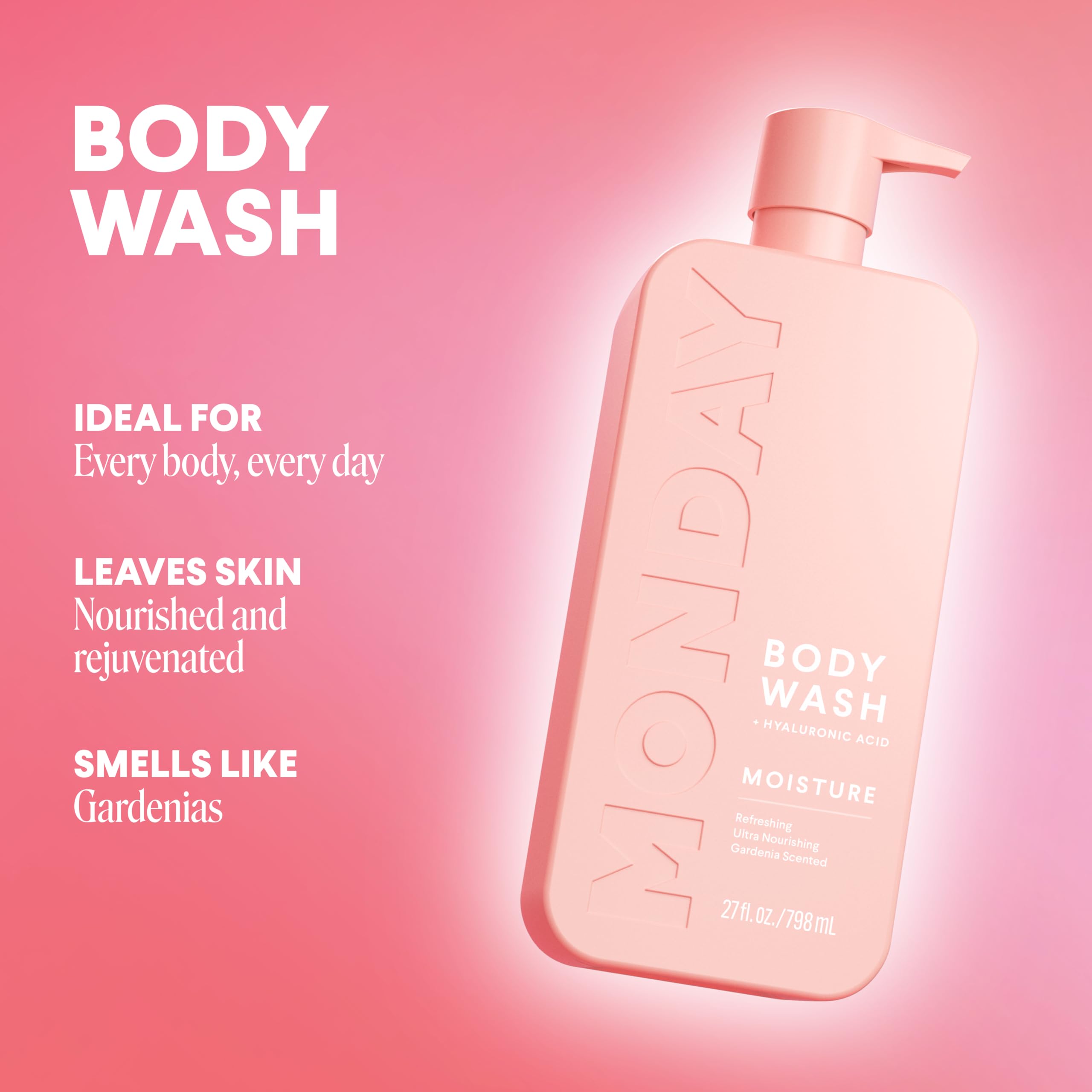 Foto 4 pulgar | Gel De Baño Monday Haircare Moisture Con Manteca De Karité  800 Ml - Venta Internacional.