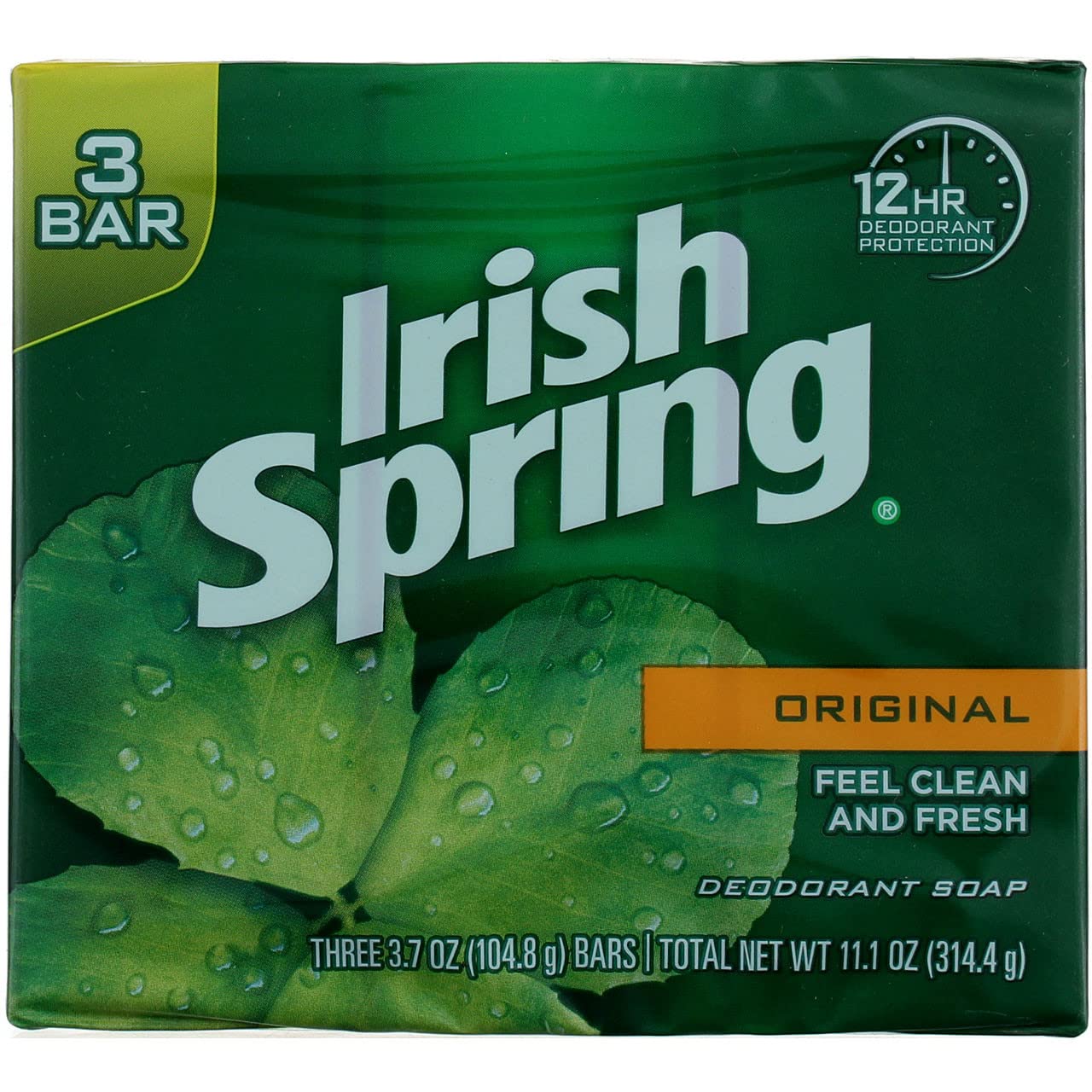 Desodorante Original Soap Irish Spring  111 Ml  3 Unidades - Venta Internacional.