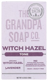 Foto 1 | Jabón En Barra Grandpa Soap Co. Grandpa's Witch-hazel 125 Ml - Venta Internacional.