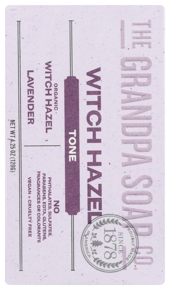 Foto 4 pulgar | Jabón En Barra Grandpa Soap Co. Grandpa's Witch-hazel  125 Ml - Venta Internacional.