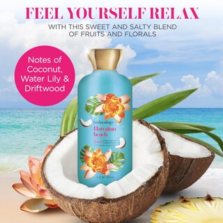 Foto 3 | Gel De Baño Y Baño De Burbujas Bodycology Hawaiian Beach 473 Ml - Venta Internacional.