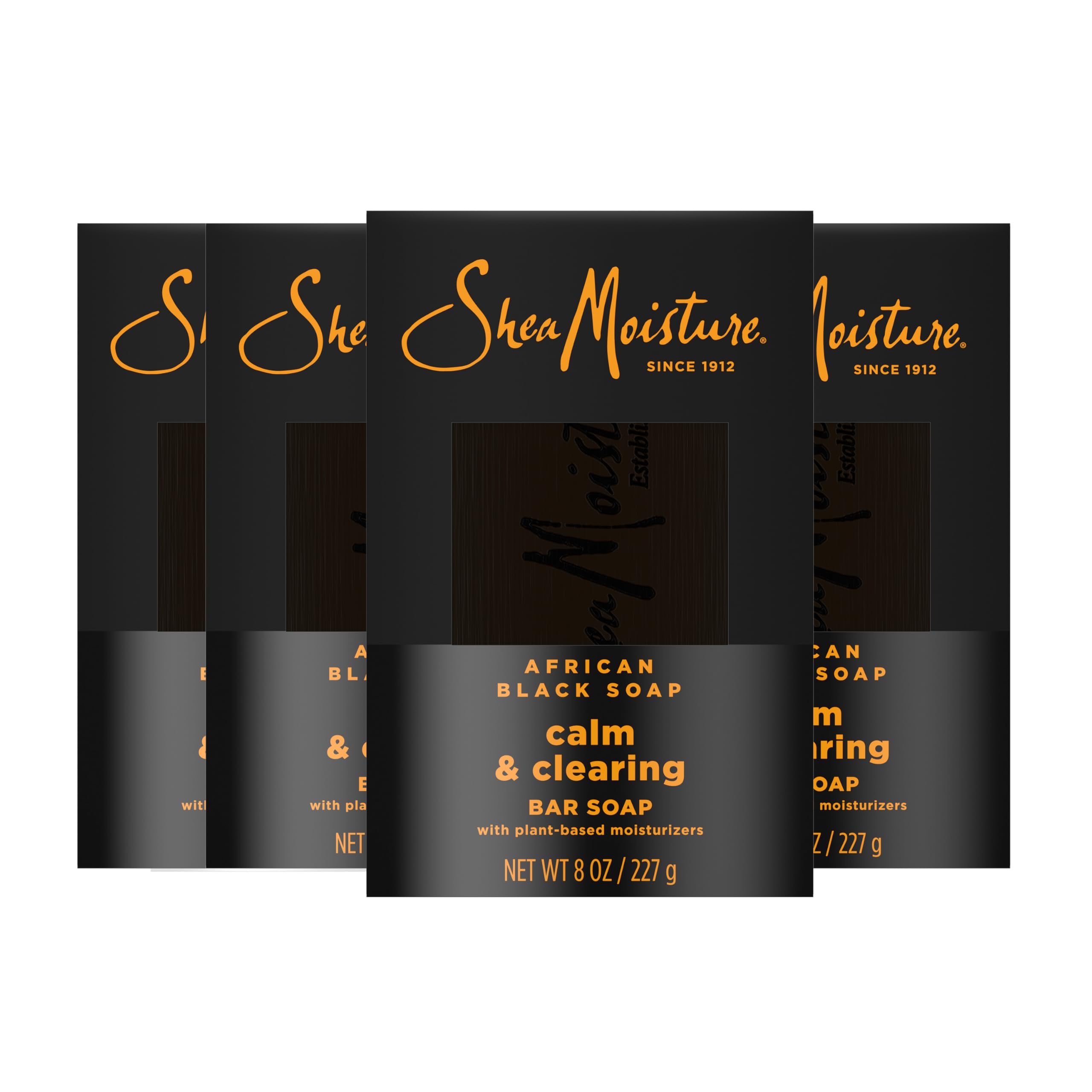 Jabón En Barra Sheamoisture  Jabón Negro Africano  4 X 113 G  Para Piel - Venta Internacional.