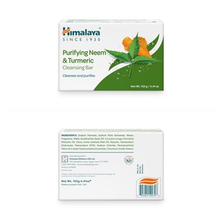 Foto 2 | Jabón Purificador Himalaya De Neem Y Cúrcuma 130 Ml Paquete De 12 - Venta Internacional.