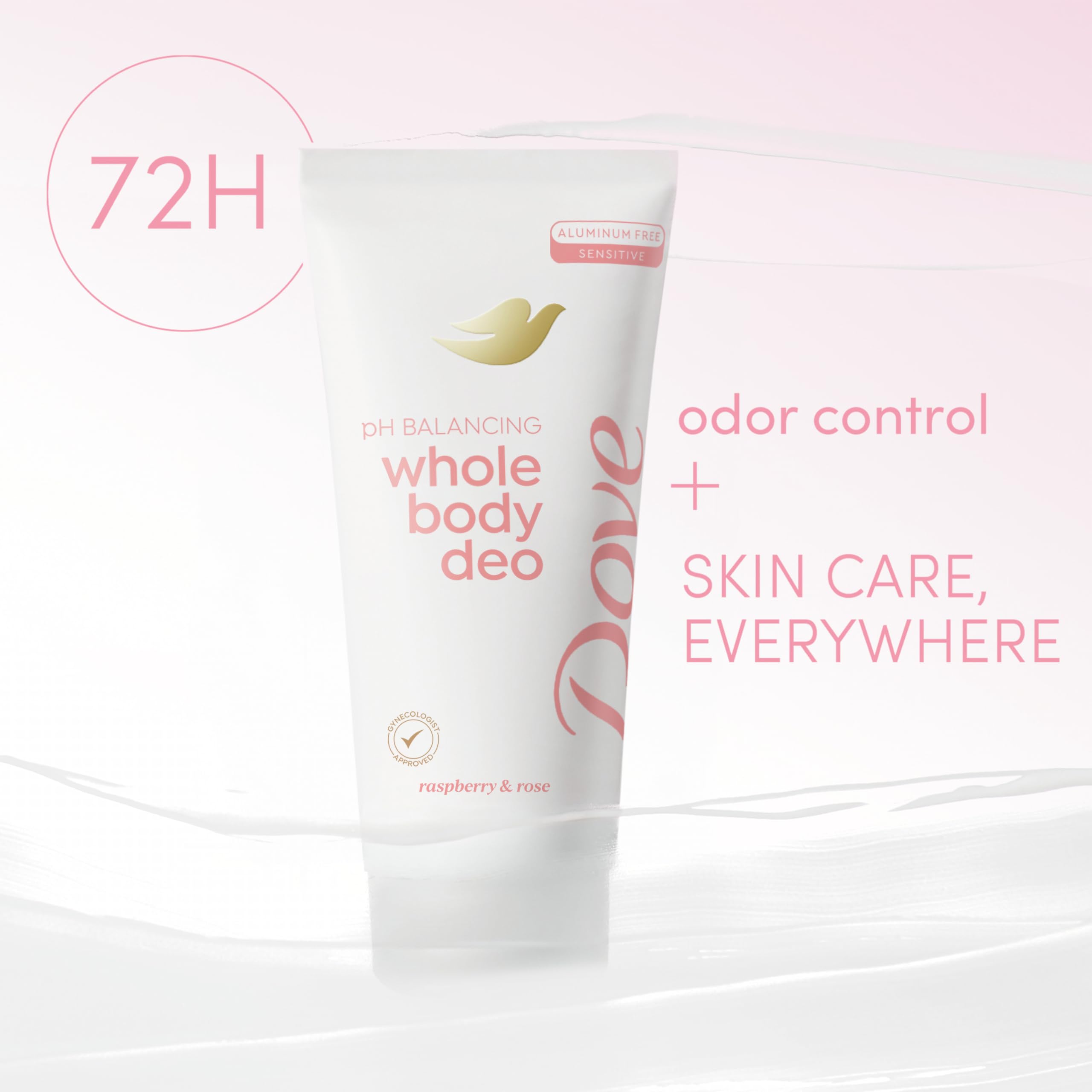 Foto 3 pulgar | Crema Desodorante Dove Para Todo El Cuerpo  Frambuesa Y Rosa  75 Ml - Venta Internacional.