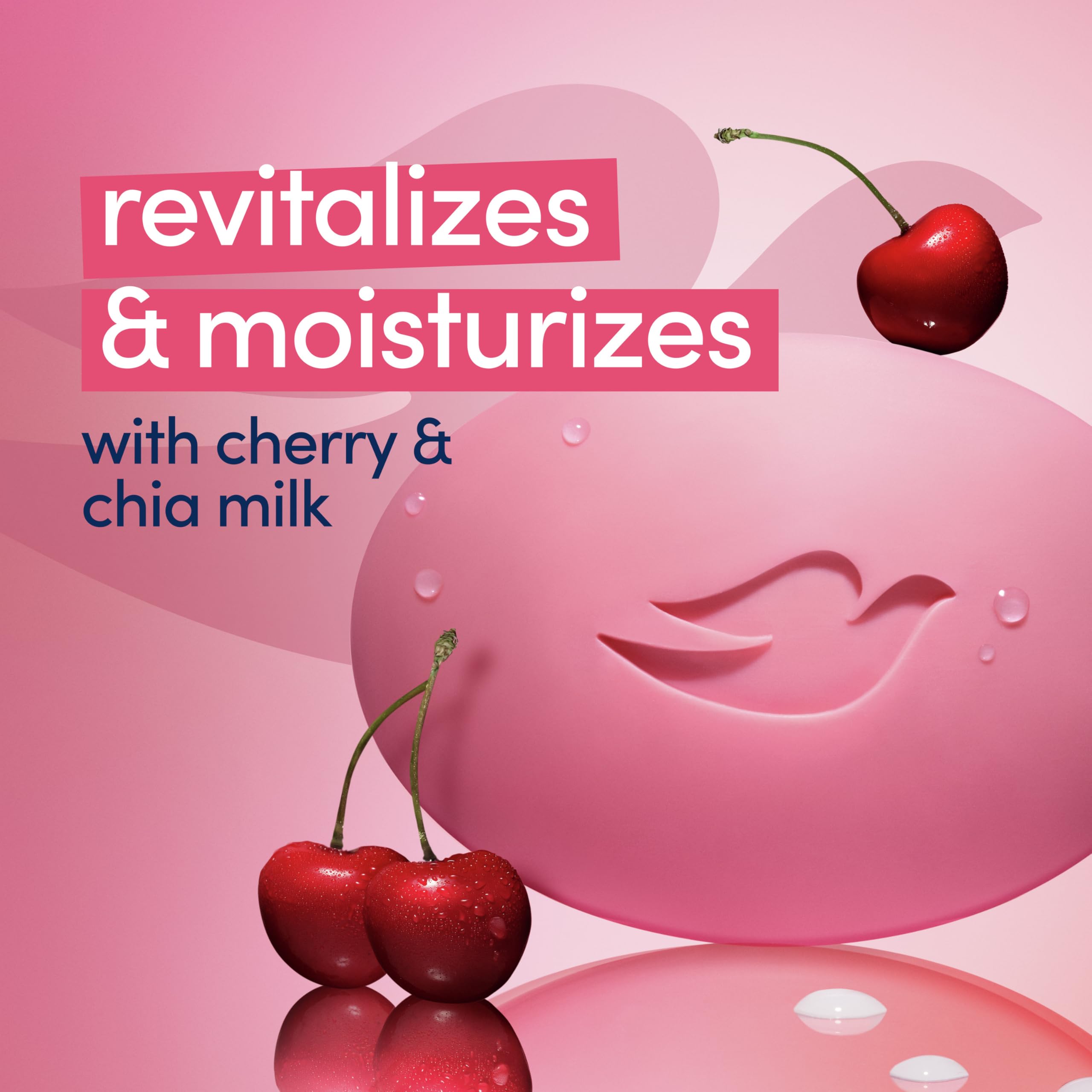 Foto 7 pulgar | Jabón En Barra De Belleza Dove Revitalizante Con Leche De Cereza Y Chía 110 G X6 - Venta Internacional.