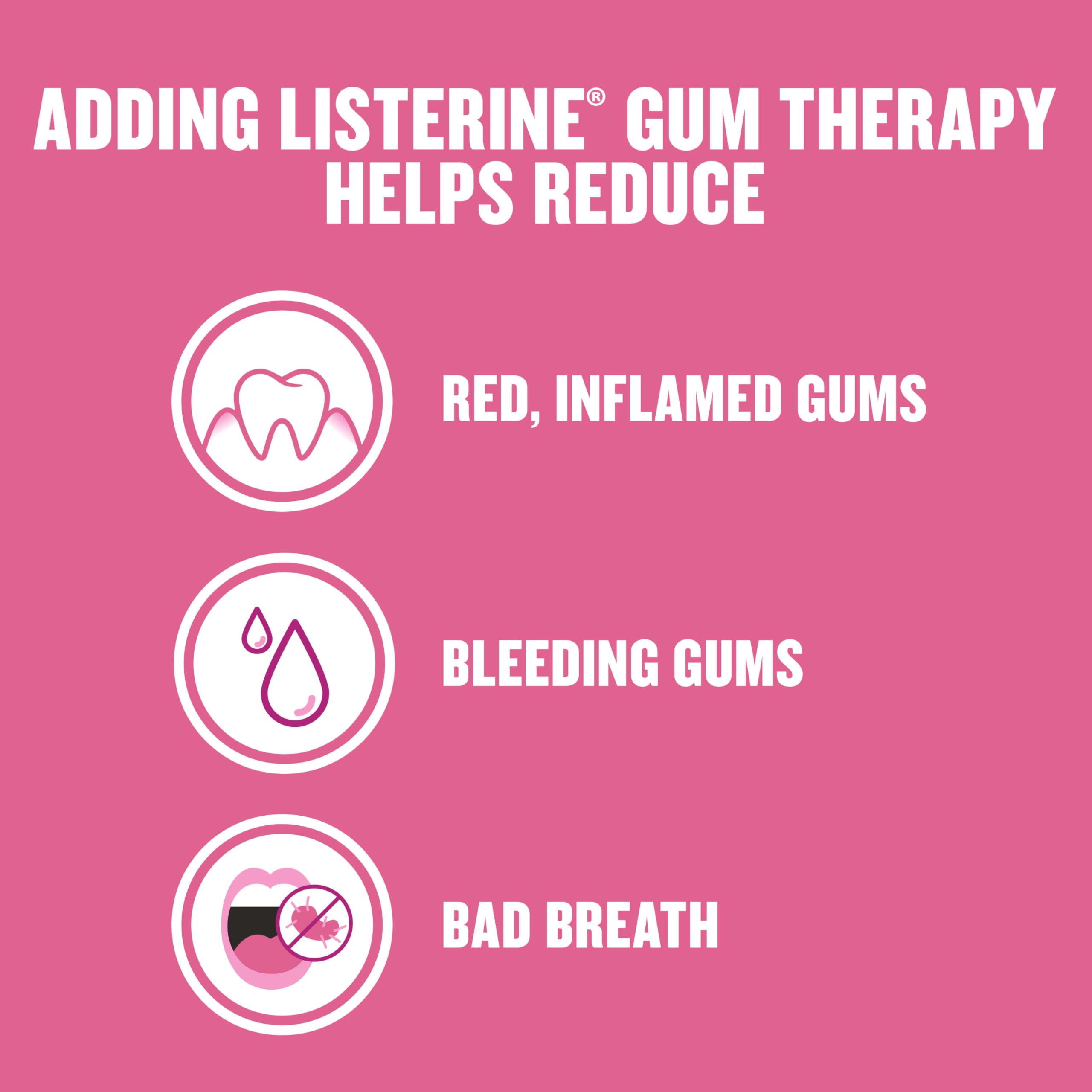 Foto 6 pulgar | Enjuague Bucal Listerine Gum Therapy  Antiplaca  Paquete Doble De 1 Litro - Venta Internacional.