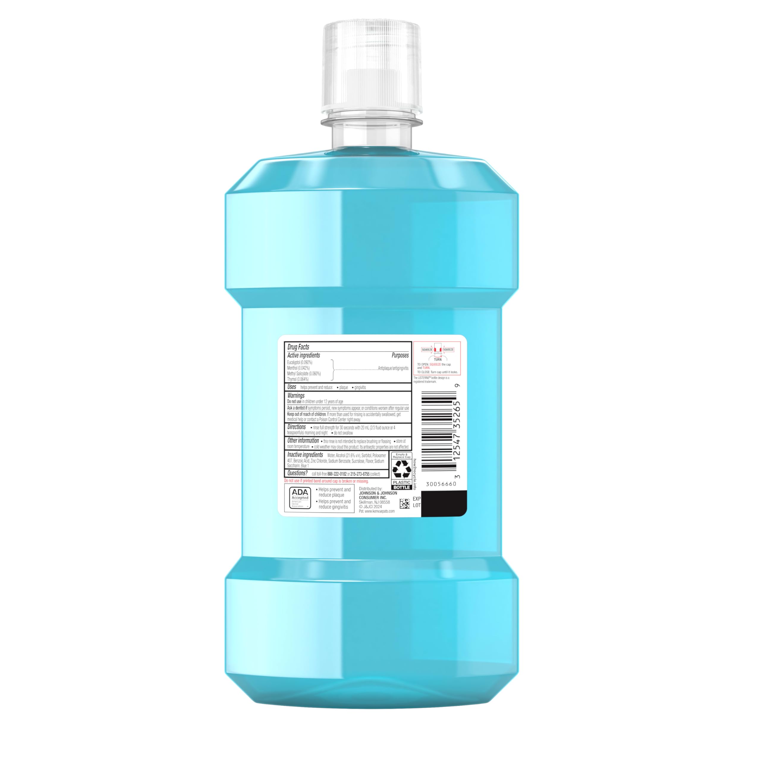 Foto 8 pulgar | Enjuague Bucal Listerine Gum Therapy  Antiplaca  Paquete Doble De 1 Litro - Venta Internacional.