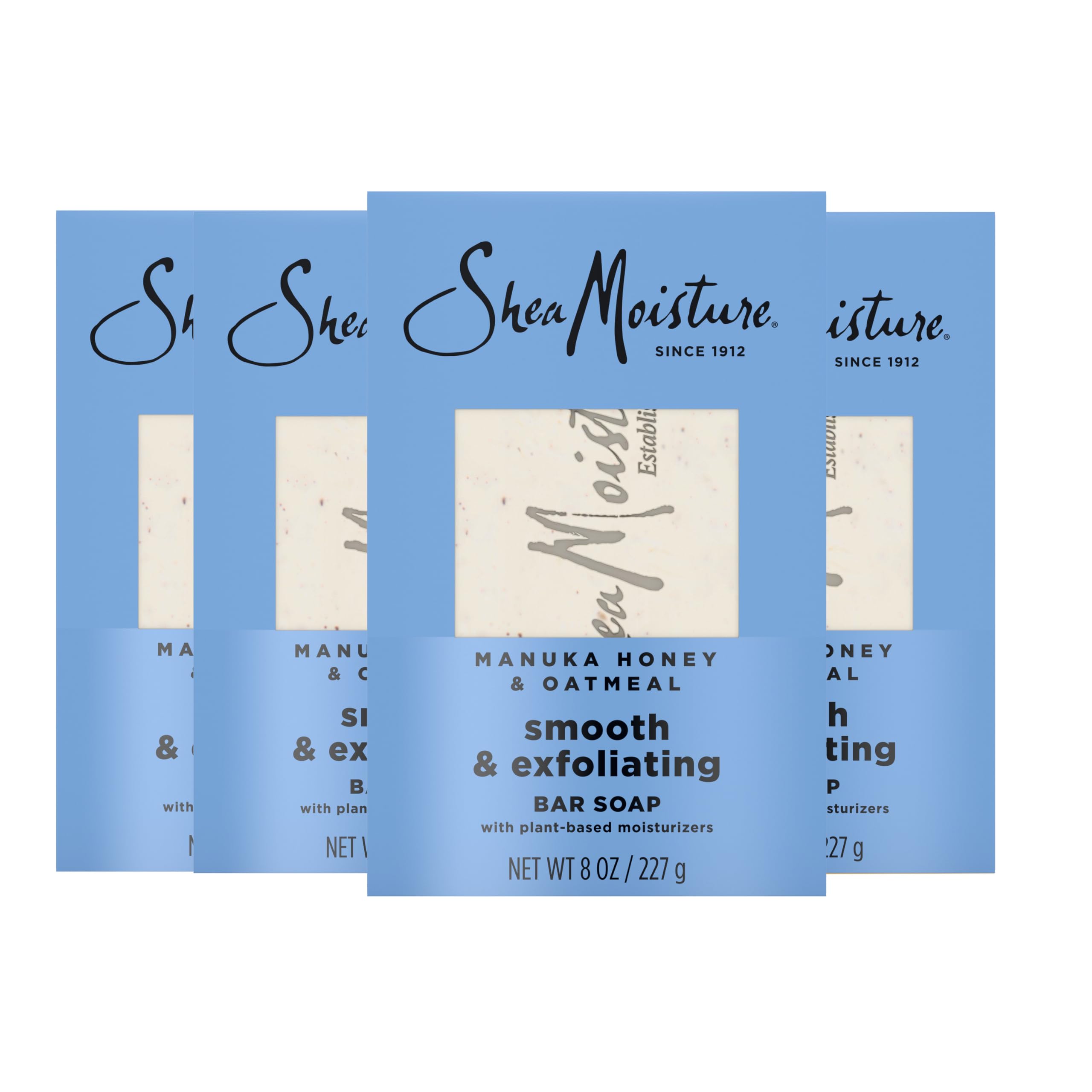 Foto 1 | Jabón En Barra Sheamoisture Con Miel De Manuka Y Avena  4 X 200 G  Suavizante - Venta Internacional.