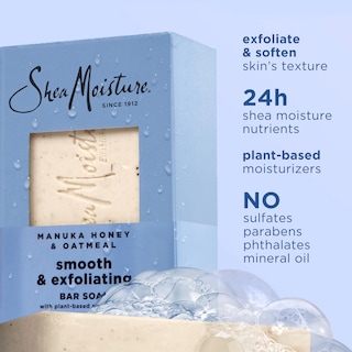 Foto 2 | Jabón En Barra Sheamoisture Con Miel De Manuka Y Avena 4 X 200 G Suavizante - Venta Internacional.