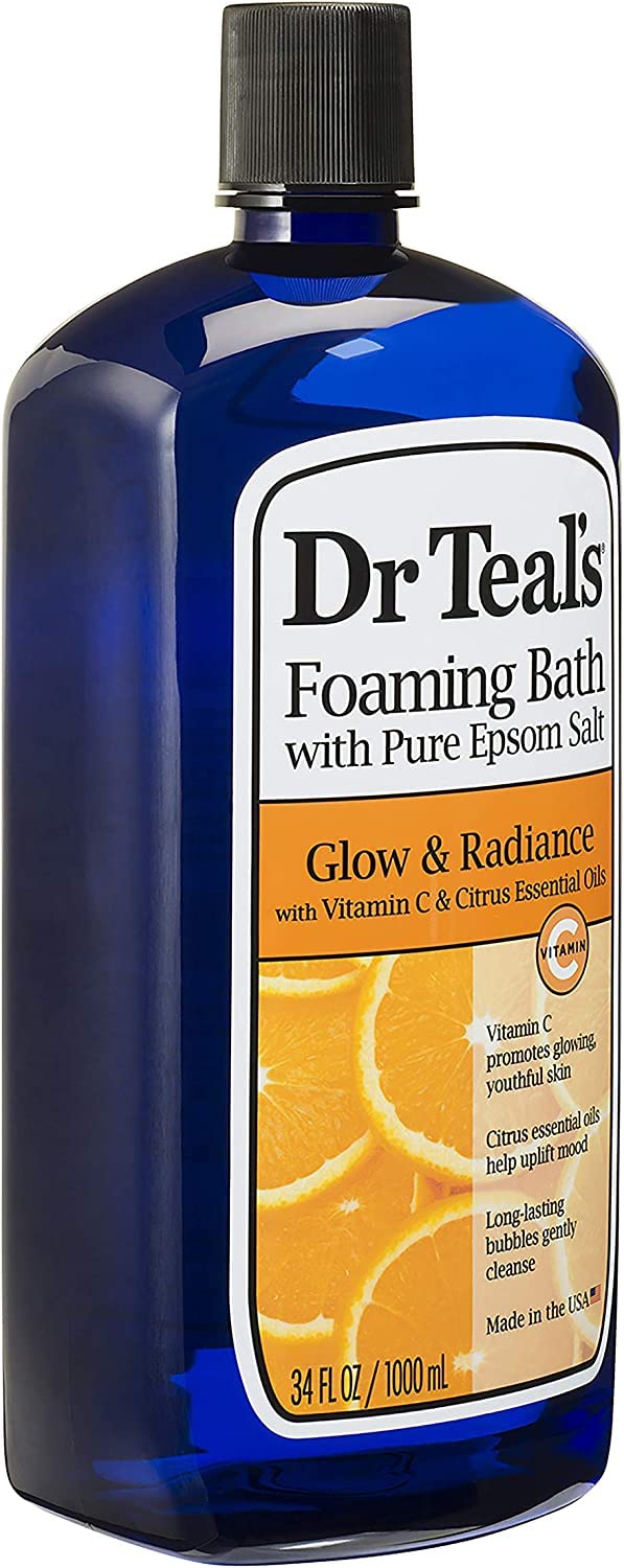 Foto 5 pulgar | Crema De Karité Y Aceite De Almendras Foaming Bath Dr. Teal's 2x1 2l - Venta Internacional.