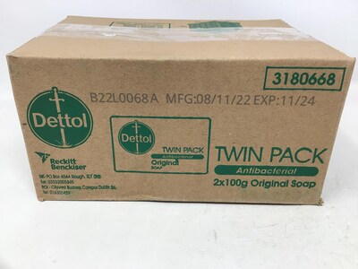 Foto 4 | Jabón Dettol Original Antibacteriano 100 G Paquete De 12 - Venta Internacional.