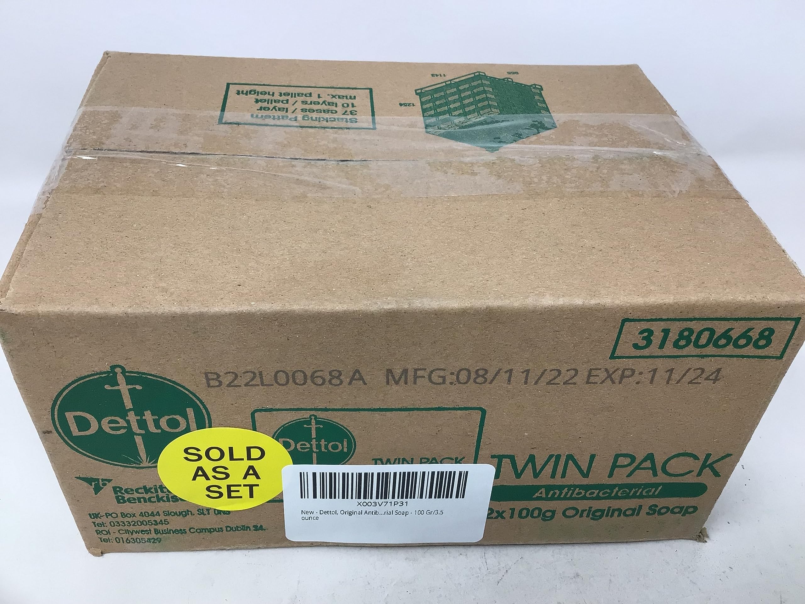 Foto 5 | Jabón Dettol Original Antibacteriano  100 G  Paquete De 12 - Venta Internacional.