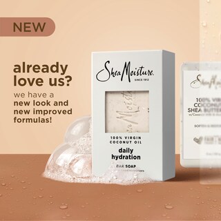 Foto 2 | Jabón En Barra Con Aceite De Coco Virgen Sheamoisture 4 X 100 G Hidratante - Venta Internacional.