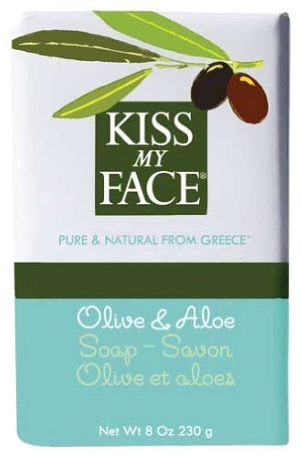Jabón Hidratante En Barra Kiss My Face Olive & Aloe 240 Ml - Venta Internacional.