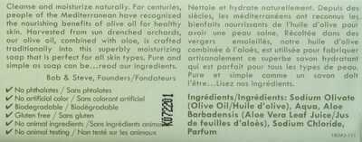 Foto 2 | Jabón Hidratante En Barra Kiss My Face Olive & Aloe 240 Ml - Venta Internacional.