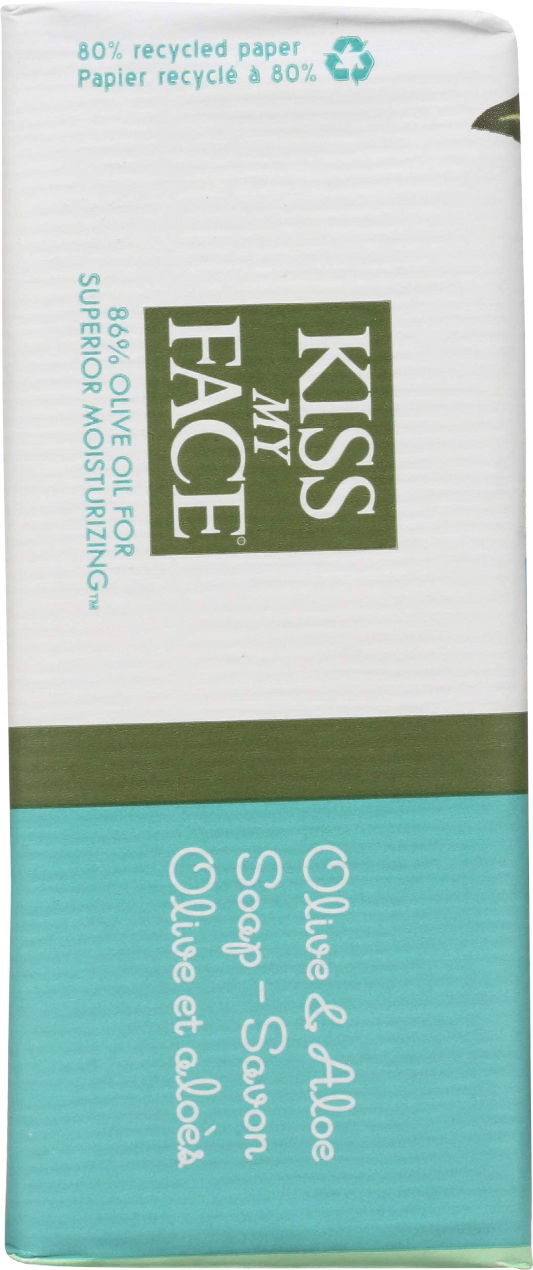 Foto 6 pulgar | Jabón Hidratante En Barra Kiss My Face Olive & Aloe 240 Ml - Venta Internacional.
