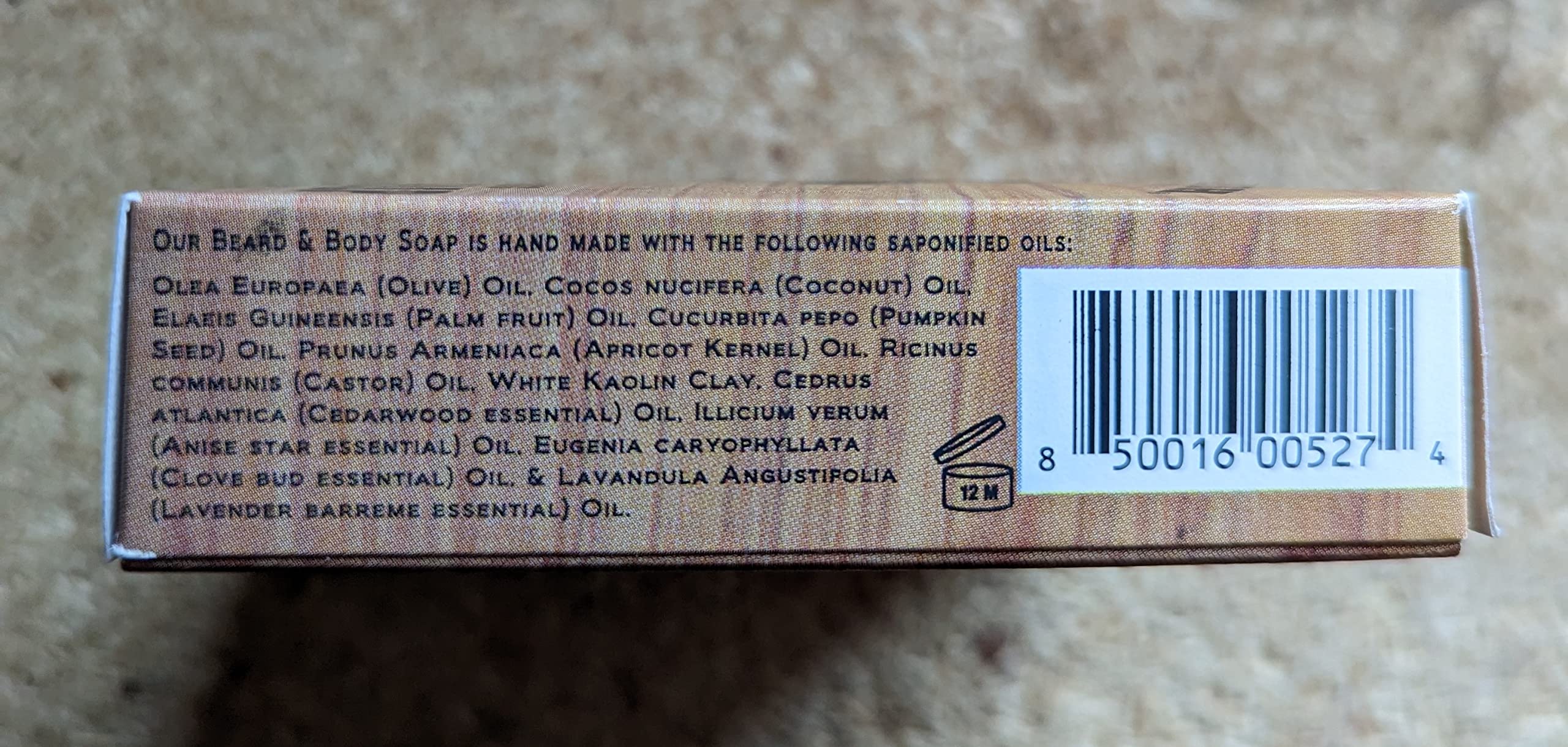 Foto 2 | Jabón para Barba y Cuerpo Soap Honest Amish Original - Venta Internacional