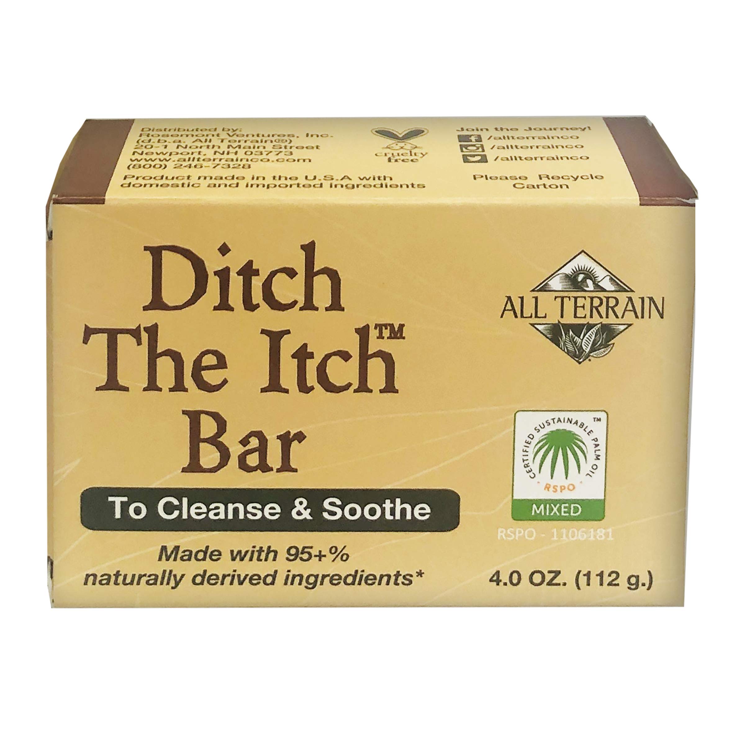 Foto 4 pulgar | Jabón En Barra All Terrain Ditch The Itch Outdoor 120 Ml - Venta Internacional.