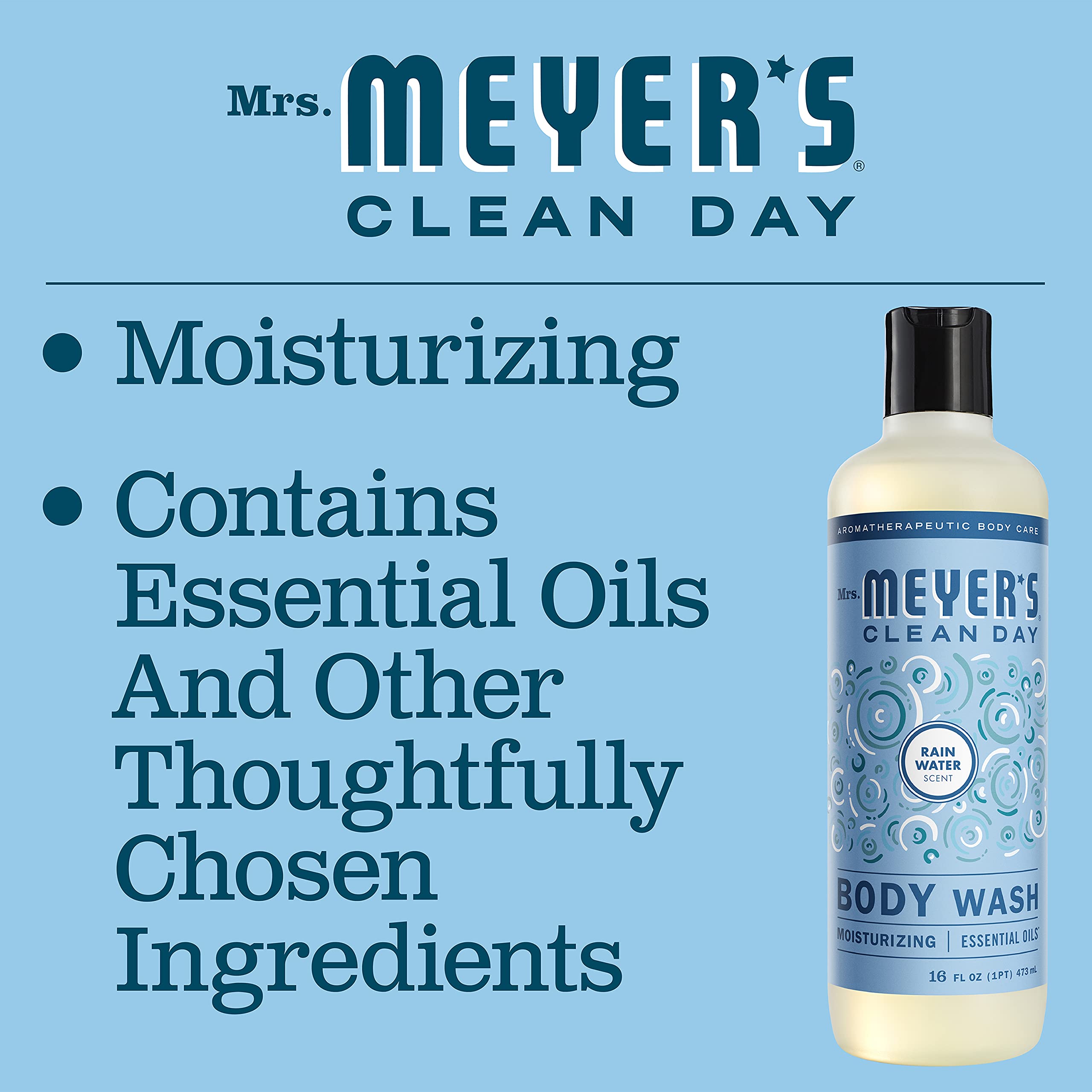 Foto 4 pulgar | Gel De Baño Mrs. Meyer's Clean Day Hidratante  480 Ml  Agua De Lluvia - Venta Internacional.