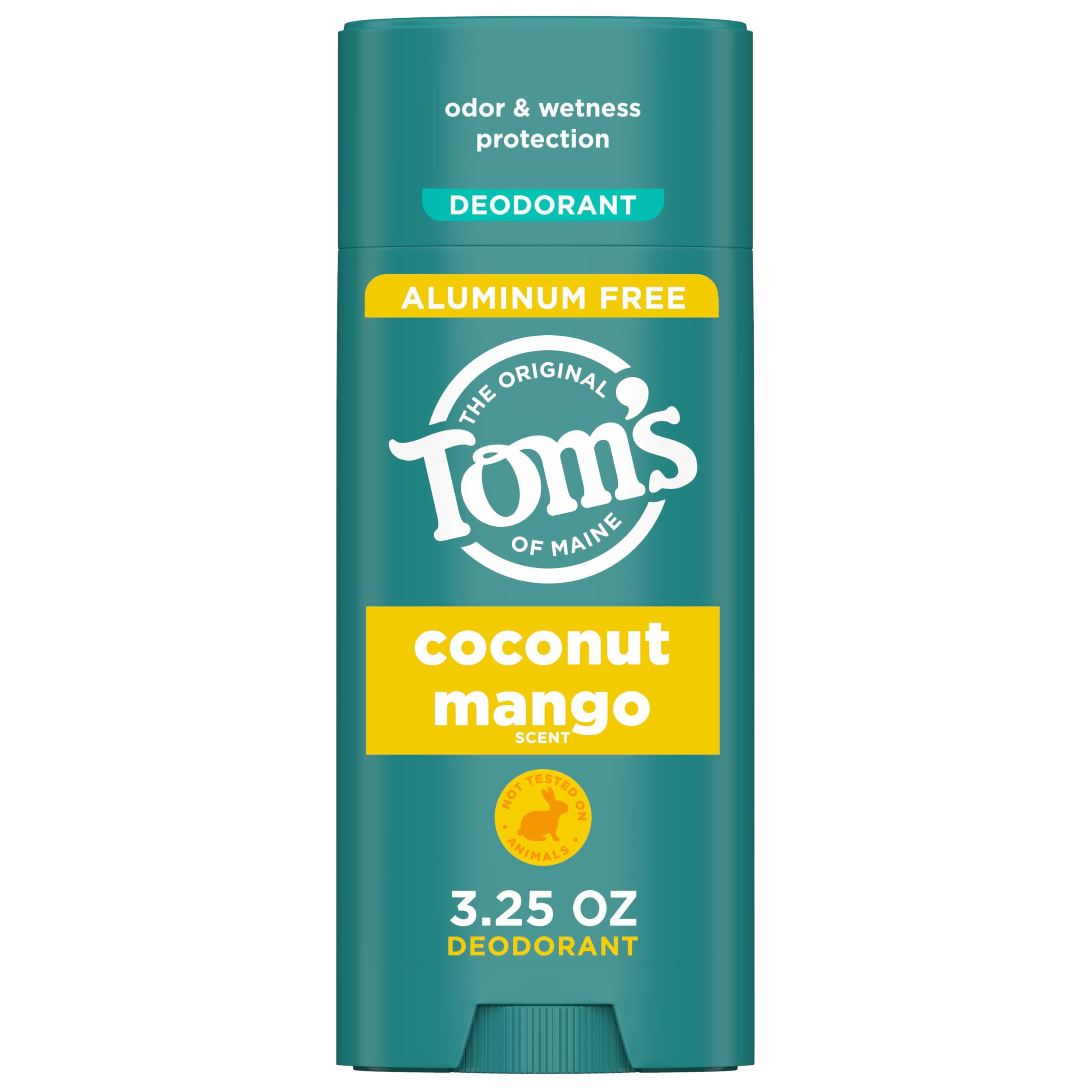 Desodorante Tom's Of Maine  Coco Y Mango  96 Ml  Sin Aluminio - Venta Internacional.
