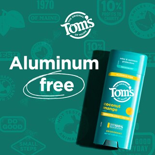 Foto 6 | Desodorante Tom's Of Maine Coco Y Mango 96 Ml Sin Aluminio - Venta Internacional.